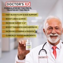 Doctor's RX Pills for Men Fast Acting Pills | Rated Male EnIargement Support | Extreme Blood-Flow to Strengthen & Grow Stiffer Hard-On's | 19 Powerful Ingredients for Men | Strong Dosage - 60 Pills 6