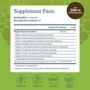 Youtheory Mushroom Immune Complex - Vegan Immune Support Supplement* - Organic Mushroom Blend with Chaga, Cordyceps, Lion's Mane, Maitake & More - 60 Vegetarian Capsules 3