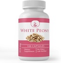 PURE ORIGINAL INGREDIENTS White Peony, (100 Capsules) Always Pure, No Additives Or Fillers, Lab Verified 2