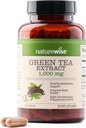 NatureWise Green Tea Extract Capsules 1000 mg - 50% EGCG & 98% Polyphenols - Extra Strength Green Tea Pills - Antioxidants for Heart Health & Energy - Vegan, Non-GMO - 90 Count[45-Day Supply] 2