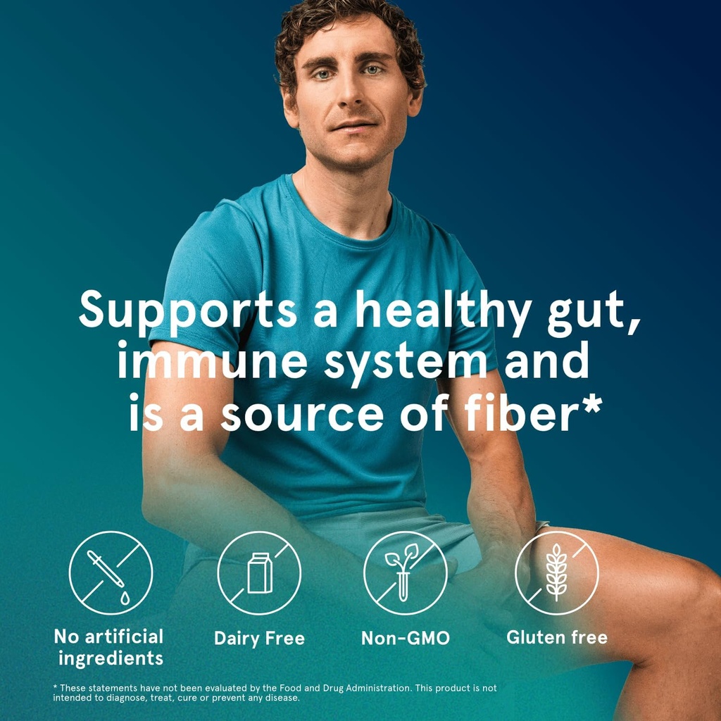 Puori Probiotics and Prebiotics Dietary Supplement - 13 Billion CFU x 30 Servings - Support Immune and Digestive Health - Fiber 4g, Vitamin C 200mg - SB3 Bifidobacterium, Lactobacillus Fermentum 6