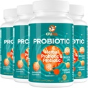 Probiotics for Women & Men - 300 Billion CFU, 24 Strains Probiotic + 15 Organic Herbs Prebiotics Blend, for Overall Digestive Gut Health, Immune, Constipation & Bloating, Shelf Stable - 8 Month Supply 2