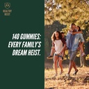 Lions Mane Mushroom Gummies for Adults, 140 Count Bulk Lion's Mane Chewables, High Potency 10:1 Organic Extract amounts to 2000mg, Supplement Supports Mental Clarity, Focus, Mood and Brain Fog 6