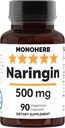 Naringin 500 mg - 90 Veg Capsules - 90 Servings 2