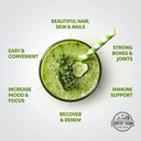 Country Farms Collagen Peptides Powder with Greens Dietary Powder Supplement (Type I, III) for Skin Hair Nail and Joints, Dairy/Gluten/Sugar Free, Energizing Superfoods, Natural, 10.6 Oz 30 Servings 4