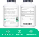 Magnesium Glycinate (Bisglycinate) | Chelated Magnesium Supplements | 2750mg (303mg Magnesium) | 240 Capsules / 60 Servings | Highly Bioavailable | Made in UK - GMP Certified | Love Life Supplements 3