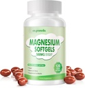 Magnesium Supplement Softgels, Easy Absorption Magnesium Glycinate 500mg, High Bioavailability Magnesium for Sleep & Calm Support, Nervous, Muscle & Bone Health 120 Softgels 2