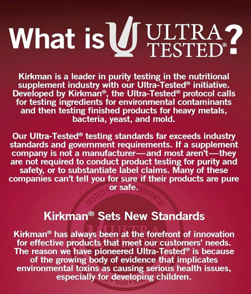 Kirkman - Vitamin D3 1000 IU - 120 Capsules - Supports Immune Health - Helps Build Strong Bones - Hypoallergenic 5