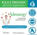 Adrenergy Best Process Alkaline — Natural Adrenal Support with Adrenal Gland Extract, Adaptogens, Vitamins & Minerals 3