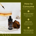 Naturealm Chaga Mushroom Liquid Tincture Supplement – Immune Support, Antioxidant Boost & Hair, Skin, Nail Health, Vegan, Non-GMO – Wild-Harvested Fruiting Bodies, 1 Month Supply 5