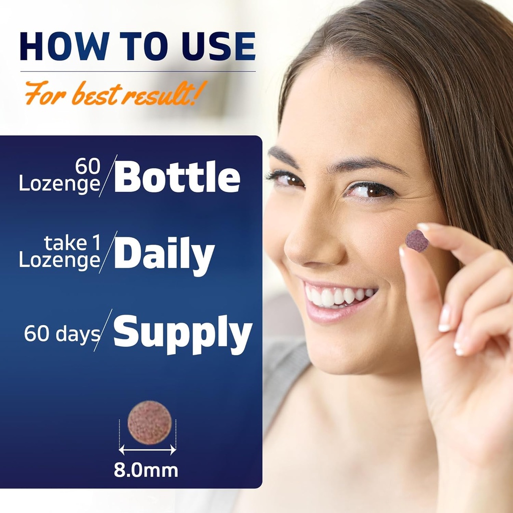 Vitamatic Methyl B12 (Methylcobalamin) 10,000 mcg – 60 Lozenges – Superior Source of Vitamin B12 for Energy & Nerve Health 4