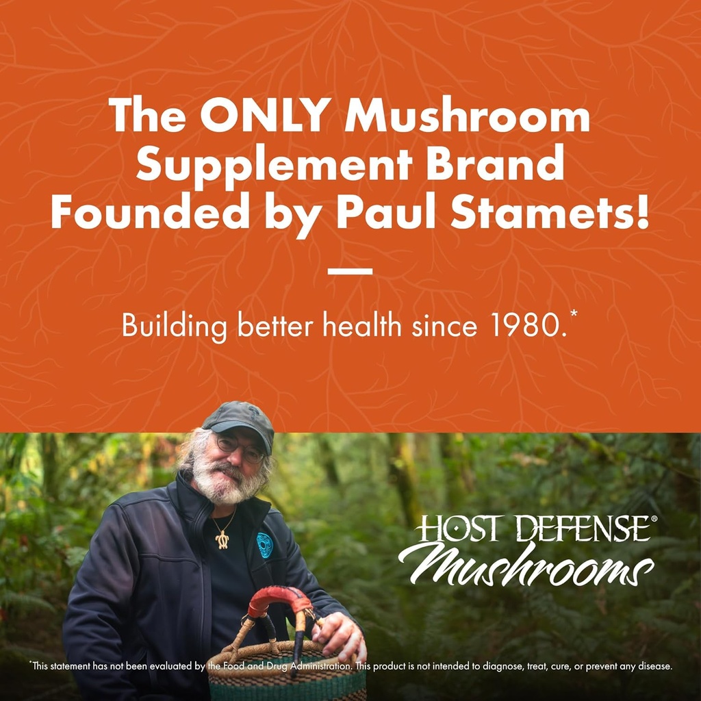 Host Defense Cordyceps Powder - Immune & Energy Support Supplement - Kidney Health Supplement with Cordyceps Mushrooms - Fitness Support Supplement to Aid Oxygen Uptake - 3.5 oz (66 Servings)* 4