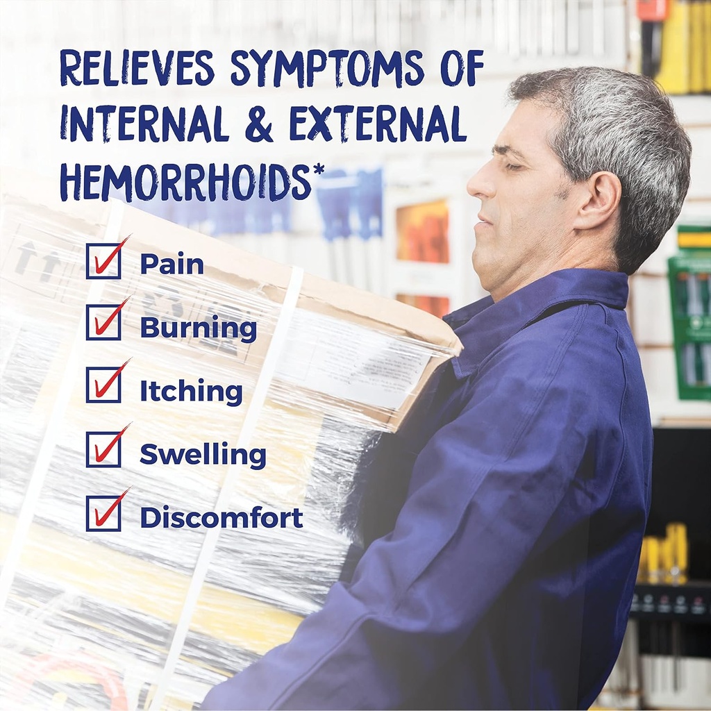 Boiron Hemcalm hemorrhoid Relief Tablets for Itchy Burning Pain, Swelling and discomfort, White, 60 Count 3