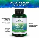 Swanson Multi Without Iron Multivitamin Health Supplement Iron-Free Formula 120 Softgels Sgels (2 Pack) 6