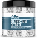 Earthborn Elements Magnesium Citrate 200 Capsules, Pure & Undiluted, No Additives 2