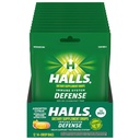 HALLS Defense Assorted Citrus Vitamin C Drops, 12 Packs of 14 Drops (168 Total Drops) 2
