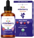 NutraChamps Black Elderberry for Kids Liquid Drops, 10:1 Extract Sambucus Elderberry Syrup for Kids, Sugar-Free European Elderberry Drops Berry Flavor, Immune Support, 4 Month Supply 2