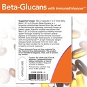 Beta-Glucans with ImmunEnhancerâ„¢ 60 VegiCaps (Pack of 2) 4