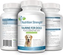 Taurine for Dogs, Support for a Healthy Heart Function, Resist Inflammatory Diseases, with Coenzyme Q10 to Help Manage Heart Failure and DCM in Dogs, 120 Chewable Tablets 5
