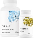 THORNE - Wellness Essentials - Zinc & Vitamin D3 Combo for Immune and Bone Support - 60 to 180 Servings 2