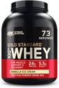 Optimum Nutrition Gold Standard 100% Whey Protein Powder, Vanilla Ice Cream, 5 Pound (Packaging May Vary) 2