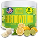 Dr. Price’s Electrolyte Mix | Sugar-Free Hydration Powder with 72+ Trace Minerals | No Sugar, Fast-Dissolving Electrolytes Powder Packets | Lemon-Lime, 90 Servings 2