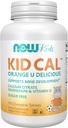 NOW Foods Supplements, Kid Cal with Calcium Citrate, Magnesium and Vitamin D, Tart Orange, 100 Chewables, packaging may vary 2