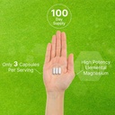 Magnesium Glycinate 400mg, 300 Capsules | 100% Chelated for Easy Absorption | Essential Mineral Supplement for Muscle, Sleep, & Heart Health 6