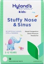 Hyland's Kids Stuffy Nose and Sinus Tablets, Cold Medicine for Children Ages 2 and up, Headache Relief and Nasal Decongestant, Quick Dissolving Tablets, 50 Count 2