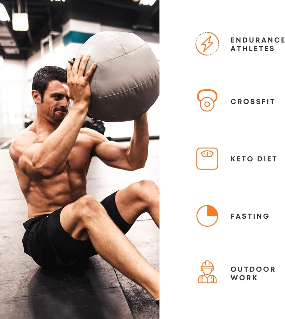 Keto S1000 Electrolyte Powder Packets | Keto and Paleo Friendly | No Sugar, Calories, Maltodextrin | Clean | 30 Citrus Salt Hydration Stick Packs 5