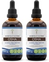 Secrets of the Tribe OSHA Tincture Alcohol-Free Liquid Extract, Responsibly farmed OSHA (Ligusticum porteri) Dried Root (2x4 FL OZ) 2