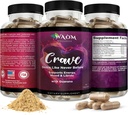 Crave – Women’s Desire Booster with Maca, Ashwagandha & L-Theanine – Natural Energy, Mood & Hormone Balance Support – 60 Vegan Capsules 2