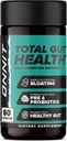 ONNIT Total Gut Health Daily Digestive Support, IGEN™ Non-GMO Tested Digestion Supplement for Women and Men with 7 Strains of Probiotics, Prebiotics, Enzymes and Betaine HCL, 60 Count 2