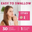 Women's Probiotics 100 Billion CFU 30 Capsules & Magnesium Complex Supplement 6 in 1, 120 Capsules 5