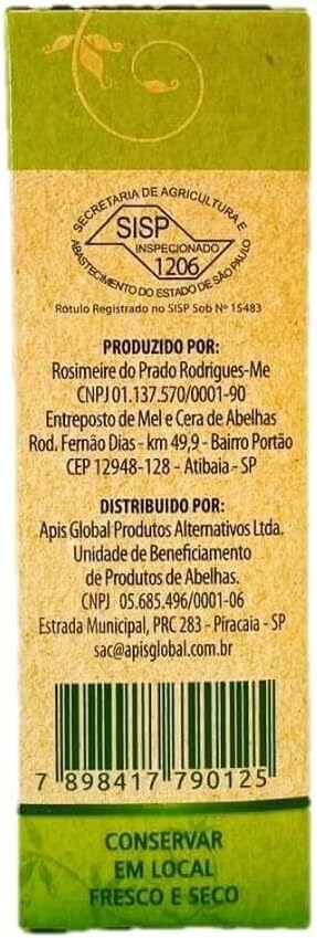 Apiario Rupestre Brazilian Green Bee Propolis Extract Non Alcoholic (30 ml) 4