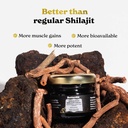 Better Alt Pure Himalayan Shilajit Gold+(30gm)|Enhances Recovery & Boosts Strength|16,000 ft Sourced Blend with Ashwagandha, Safed Musli,Gokshura|Shilajit gold for men & women|Vegan & Lab Tested-600mg 5