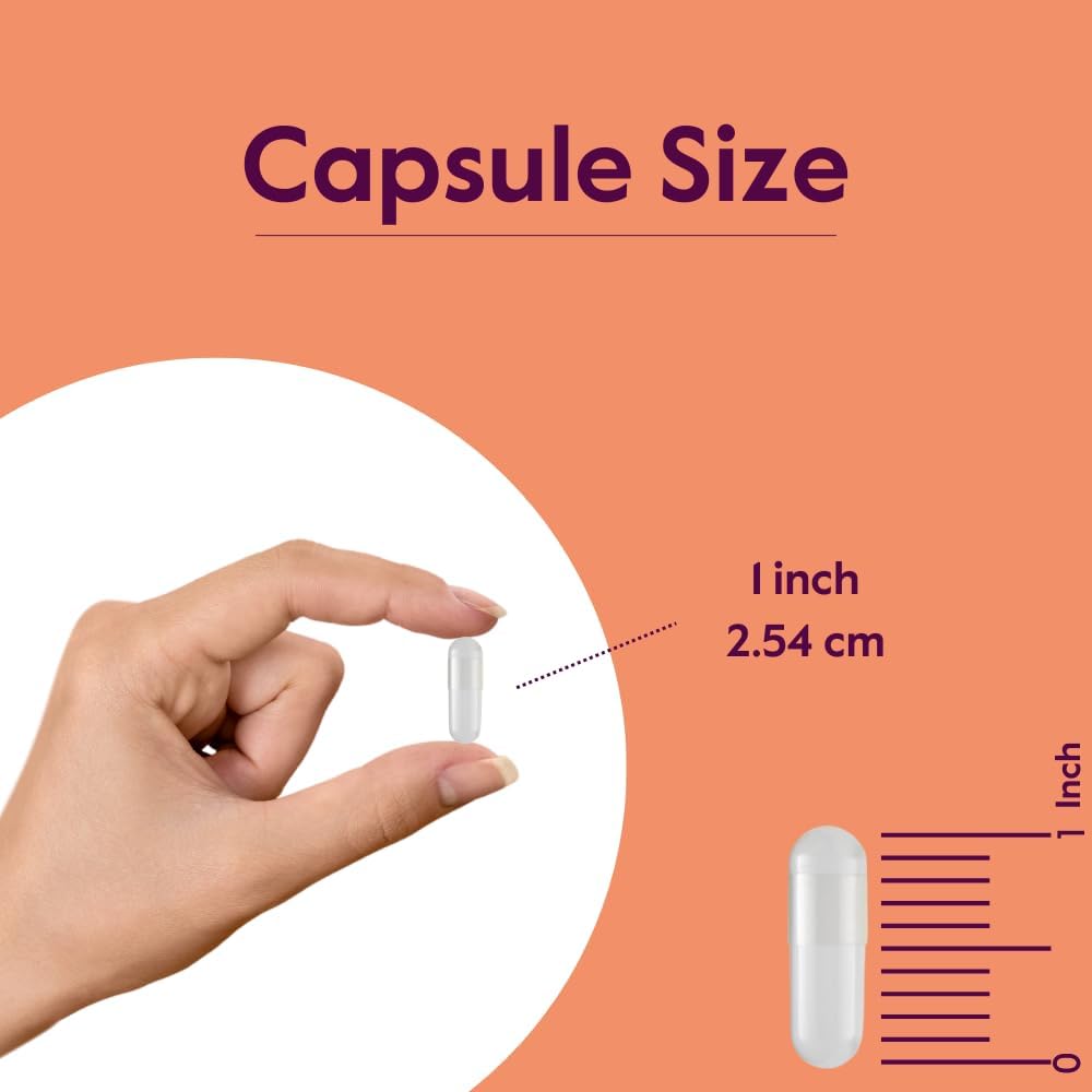 BESTVITE GABA 750mg per Capsule (120 Vegetarian Capsules) - No Stearates - No Fillers - Vegan - Gluten Free - Non GMO 5