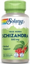 SOLARAY Schizandra 580 mg - Schisandra Supplement for Body Health and Wellness Support - with Schisandra Berry - Non-GMO Project Verified, Vegan, Lab Verified, 60-Day Guarantee, 100 Servings 2