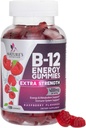 B-12 Vitamin Energy Gummies 4500mcg - Extra Strength B12 Gummy Chewables for Energy Metabolism & Immune Support - Dietary Supplement for Women, Men, & Kids - Non-GMO, Vegan, Berry Flavor - 120 Count 2