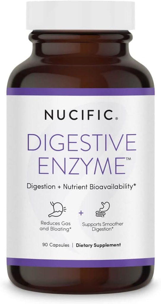 Nucific Digestive Enzyme Supplement to Support Digestion and Nutrient Bioavailability, 90 Count 2