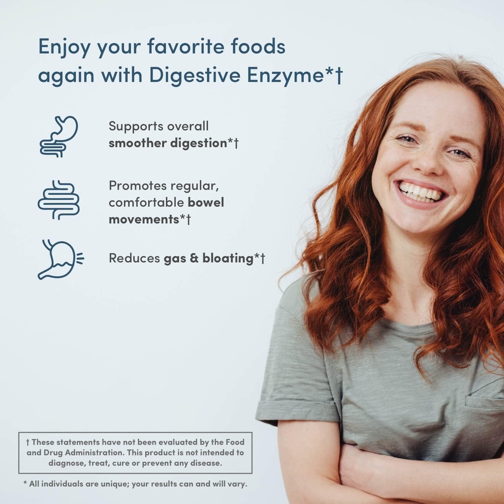 Nucific Digestive Enzyme Supplement to Support Digestion and Nutrient Bioavailability, 90 Count 5