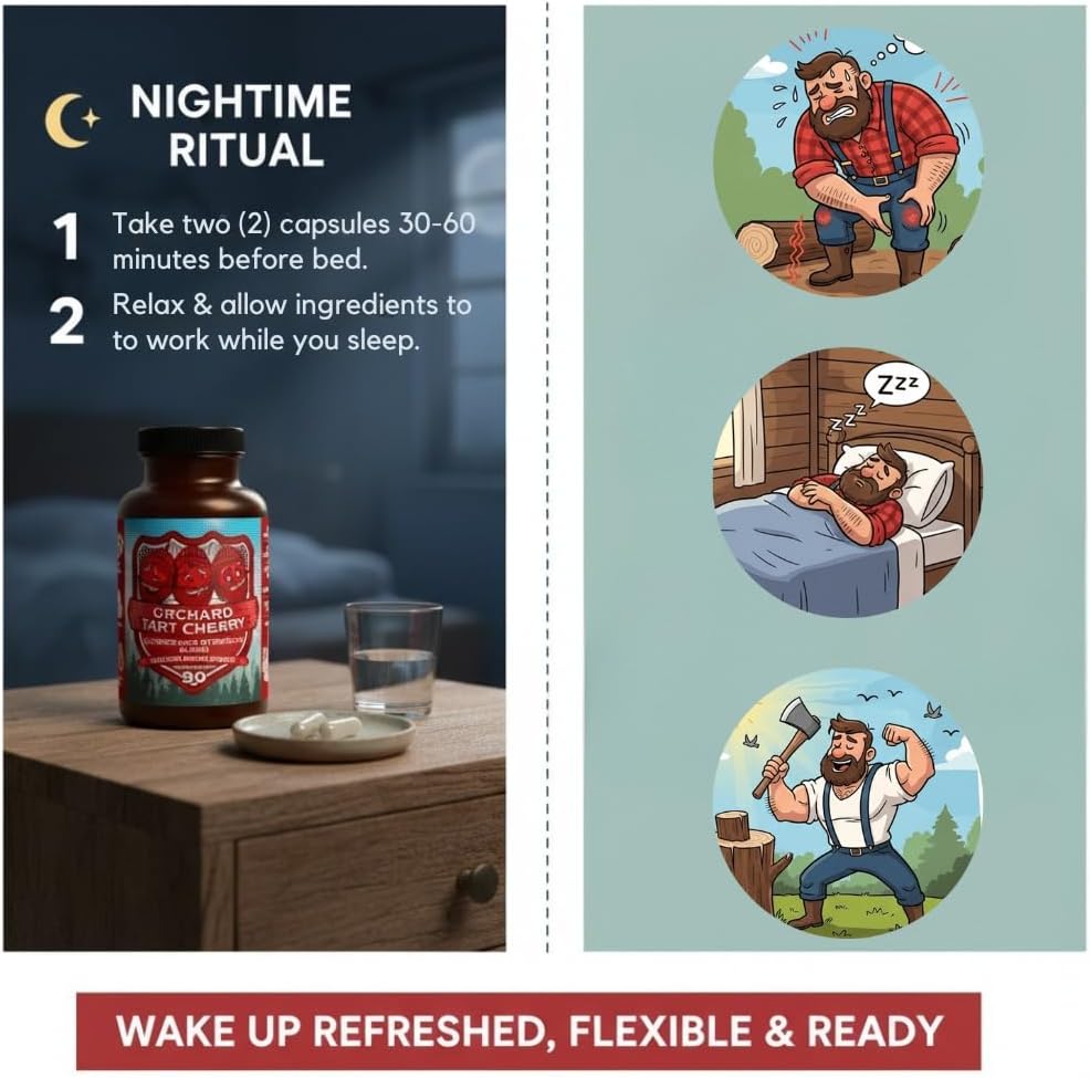 Orchard Tart Cherry - Grown in USA - Lumberjack Strength Blend 4