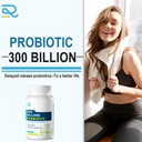 Probiotic Supplement for Women and Men, 12 Strains Organic Probiotics with Prebiotics 5