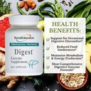 TRANSFORMATION THE GENESIS OF GOOD HEALTH Enzyme - Digest Wellness Supplement Capsules, Supports Digestive & Immune System Health, Aids Digestion of Lipids to Enhance Performance of Pancreas and Liver 3