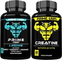 Prime Labs L Arginine (60 ct) + Creatine Capsules (120 ct) 2