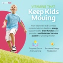YUM-V'S Kids Multivitamin with Iron - Kids Chewable Multivitamin - Vitamins + Iron Supplement - Toddler Vitamins for 2 Year Old+, Kosher, Halal, Gluten Free 120 (Pack of 2 6