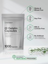 Empty Capsules Size 00 | 1000 Clear Gelatin Capsules | Resealable Bag | Non-GMO, Gluten Free | By Horbaach 4