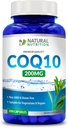 Generic Natural Vitamin Coq10 200mg, 200 Capsules, Quick Absorption - Gluten Free & Non-GMO 2