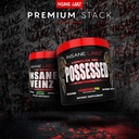 Insane Labz Possessed Low Stimulant Testosterone Boosting Pre Workout Powder, Loaded with D Aspartic Acid and Creatine Fueled by AMPiberry and OXYgold, 30 Srvgs, Gummy Worm 6