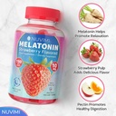 Melatonin Gummies - 10 mg Strawberry Flavored Dietary Food Supplement to Help Support Sleep - 150 Vegan Gummies 5